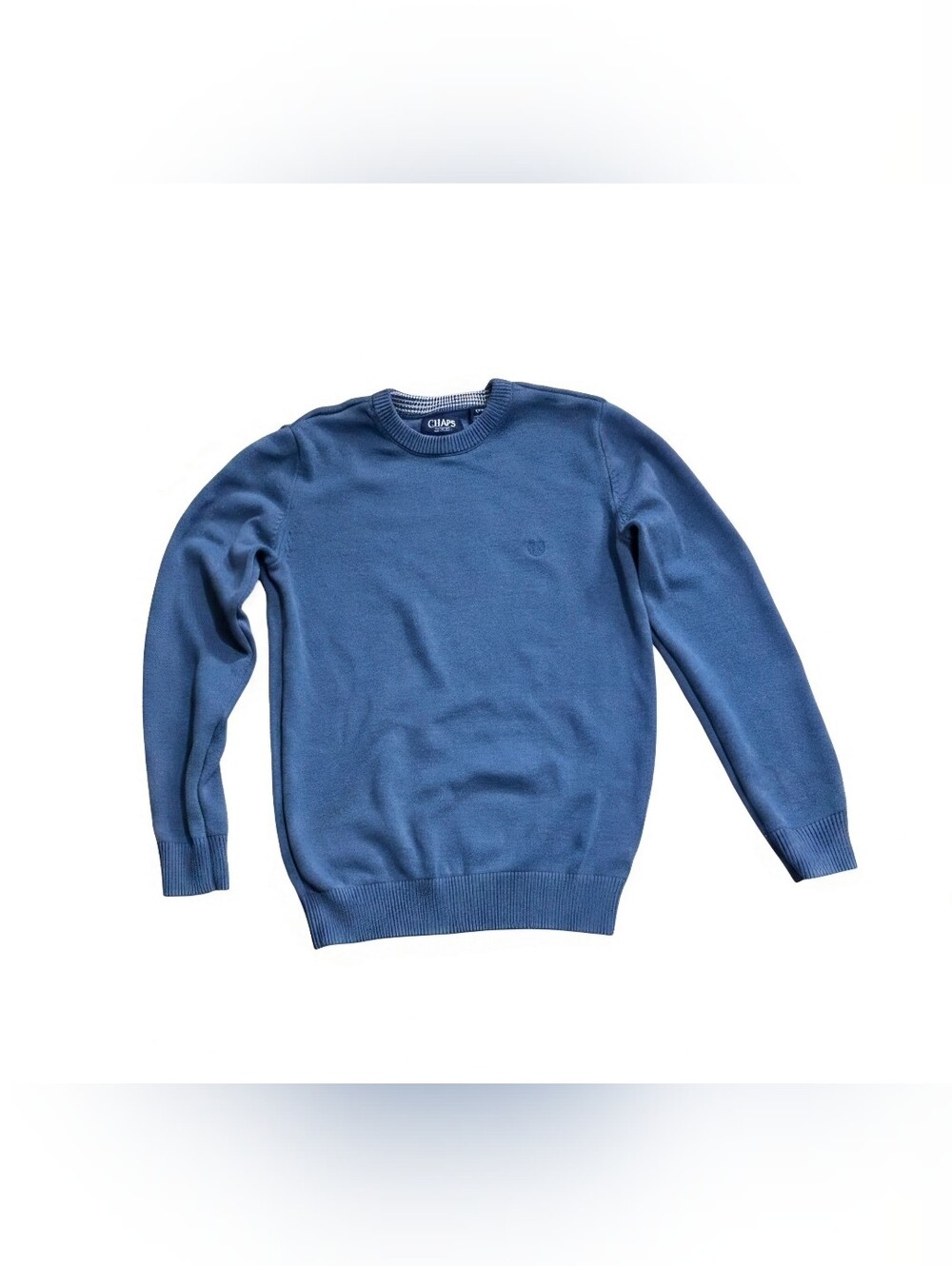 Chaps Men's Crewneck Sweater - Dusty Blue